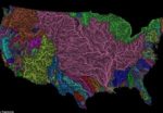 The veins of America: Stunning map shows every river basin in the US 3995911f00000578-0-image-a-10_1477064225642thumb