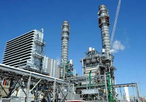 MISSISSIPPI POWER PHOTO Heat recovery steam generators and smoke stacks are shown in this February 2015 photo of the Kemper power facility.
