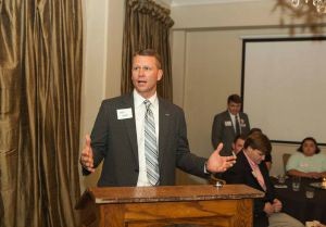 CAMPAIGNING: Former assistant U.S. attorney Mike Hurst faces an uphill challenge against four-time incumbent Jim Hood.