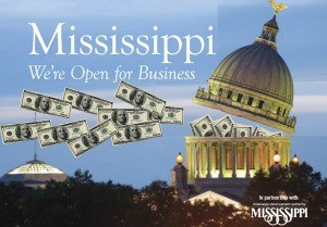 Photo illustration by Steve Wilson OPEN FOR BUSINESS: The Mississippi Development Authority has a massive amount of tax incentives to lure new businesses and convince existing businesses to expand.