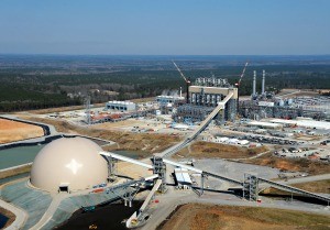Photo by Mississippi Power OVERHEAD VIEW: Mississippi Power’s Kemper Project power plant is designed to turn lignite coal into electricity.