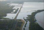 No January flood this year. Flooding at the Morganza Spillway