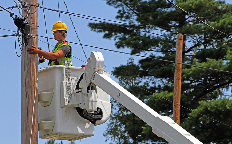 Broadband through Utilities